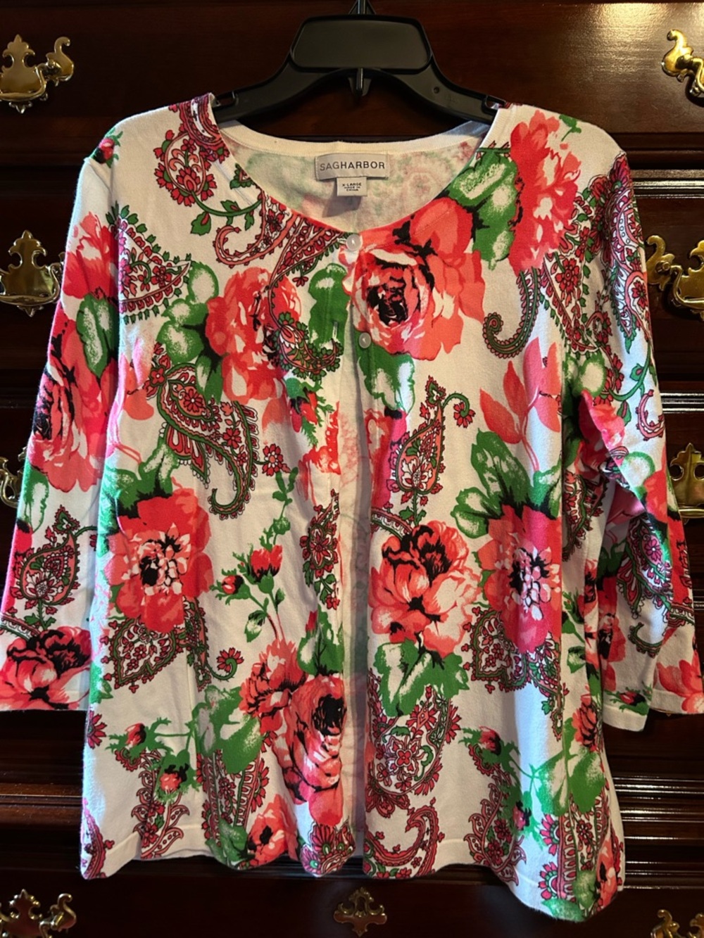 Sag Harbor Women’s Sweater, Size XL